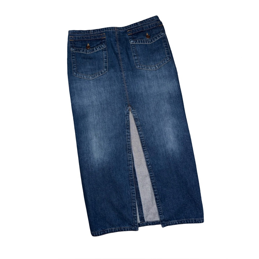 Chloe Denim Midi Skirt Night blue - Picture 10 of 13